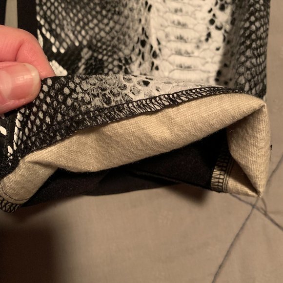 I.AM.GIA Faux Snakeskin & Leather Straight Leg 'Hendrix'' Pants - Picture 13 of 13